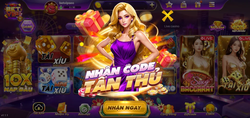 tân thủ betvip