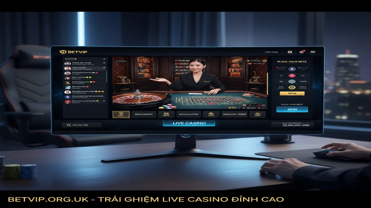 Cách tham gia Live Casino với Dealer thật Betvip