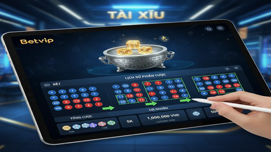 Công thức soi cầu Tài Xỉu luôn về bờ Betvip
