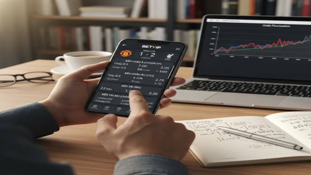 Cách đọc tỷ lệ kèo Bóng Đá nhà cái chuẩn Betvip