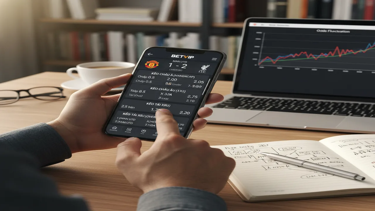 Cách đọc tỷ lệ kèo Bóng Đá nhà cái chuẩn Betvip