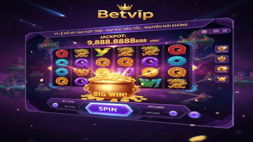 Hướng dẫn quay hũ Nổ Hũ Jackpot 2026 Betvip