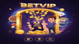 Khuyến mãi nạp đầu X2 giá trị tài khoản Betvip