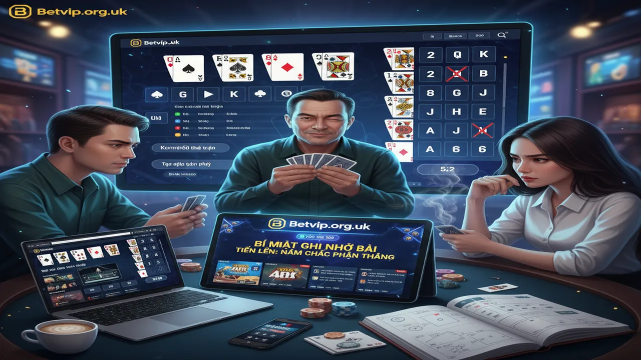 Cách nhớ bài Tiến Lên cực nhanh như cao thủ Betvip